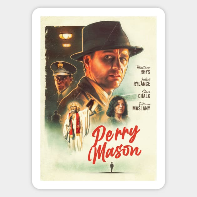 Perry Mason Sticker by theusher